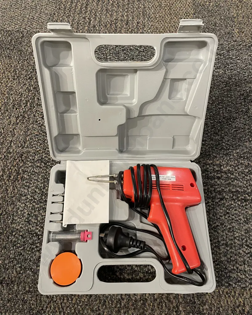 Cased Soldering Kit - NOTE PHOTO CHANGE Image 1++