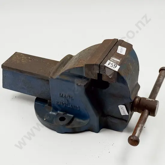 Vintage Wrought Metal Bench Vice