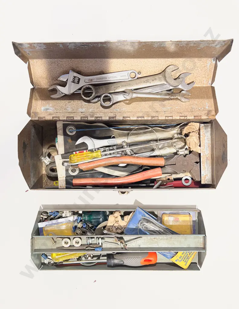 Tool Box of Assorted Tools Image 1++