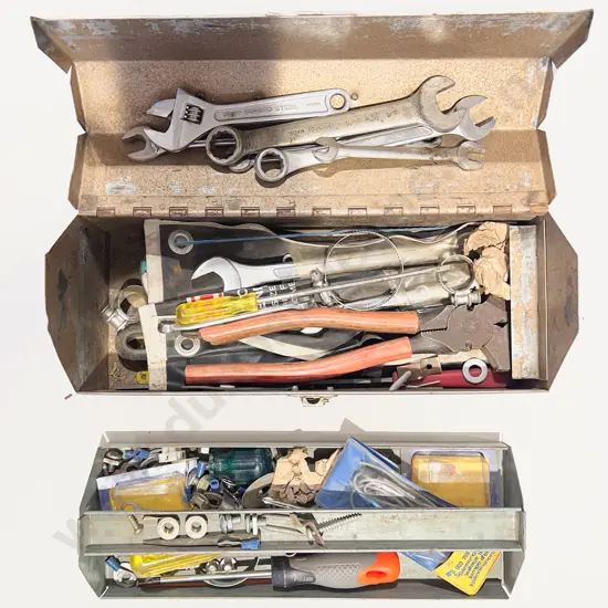 Tool Box of Assorted Tools