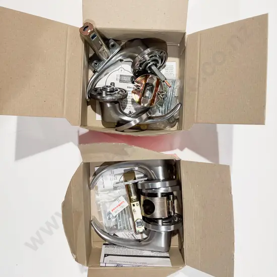 Two Boxes of Assorted Lockwood Door Fittings
