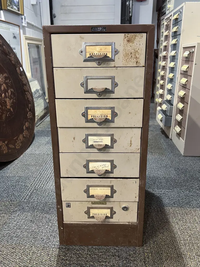 Multi-Drawer Steel Cabinet with Assorted Tools & Accessories Image 1++