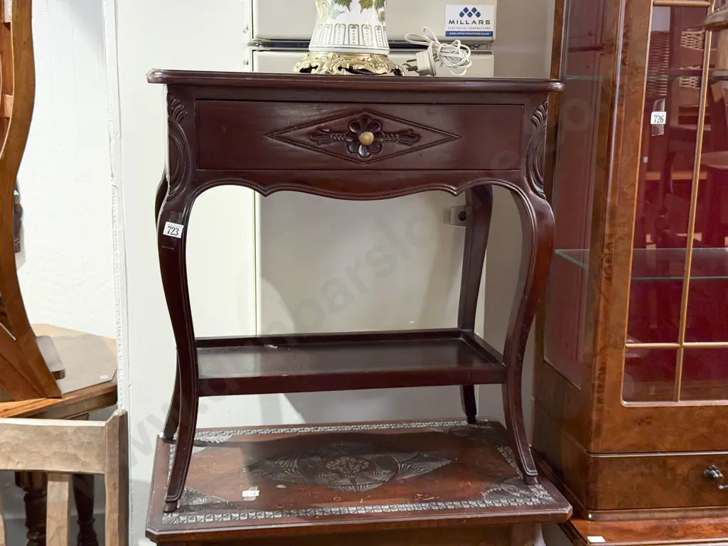 Single Drawer Side Table Image 1++