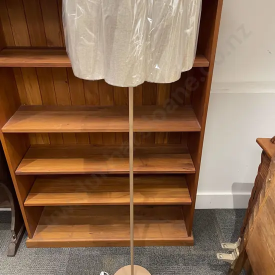 Modern Standard Lamp with As New Shade