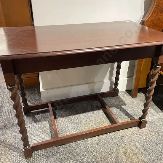 Stained Oak Hall Table