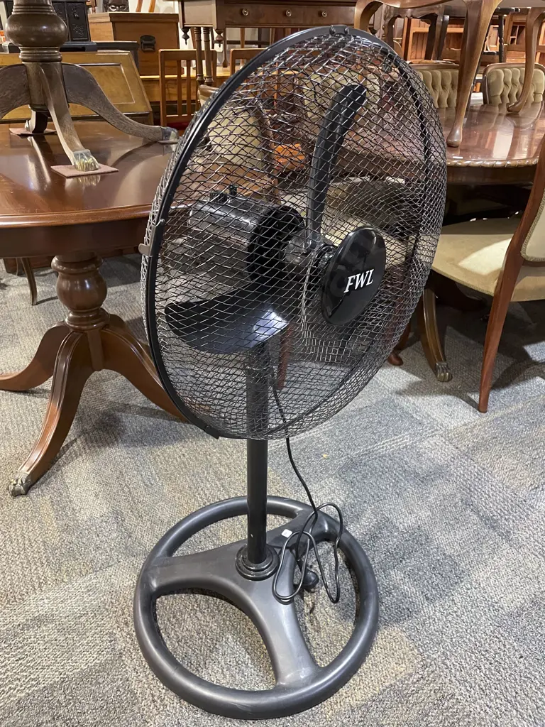 Pair of Floor Standing Fans Image 1++