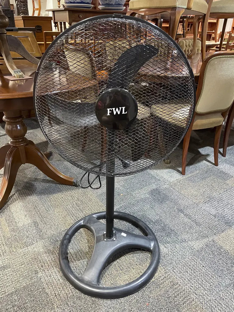 Pair of Floor Standing Fans Image 1++