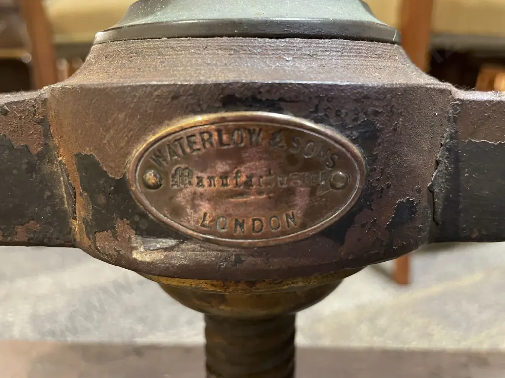 Wrought Metal Antique Book Press Image 1++