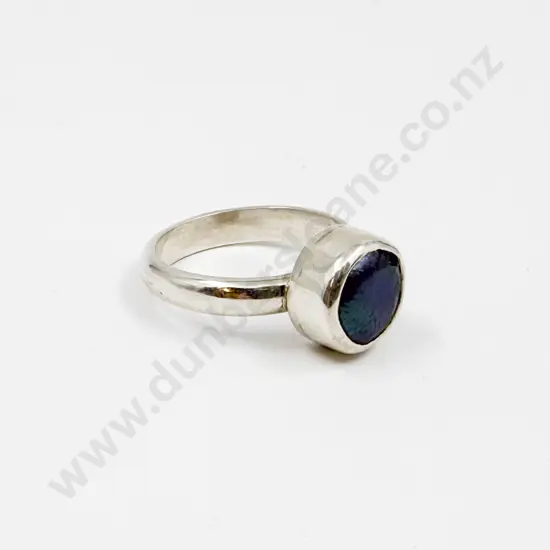 Sterling Silver Single Pearl Ring