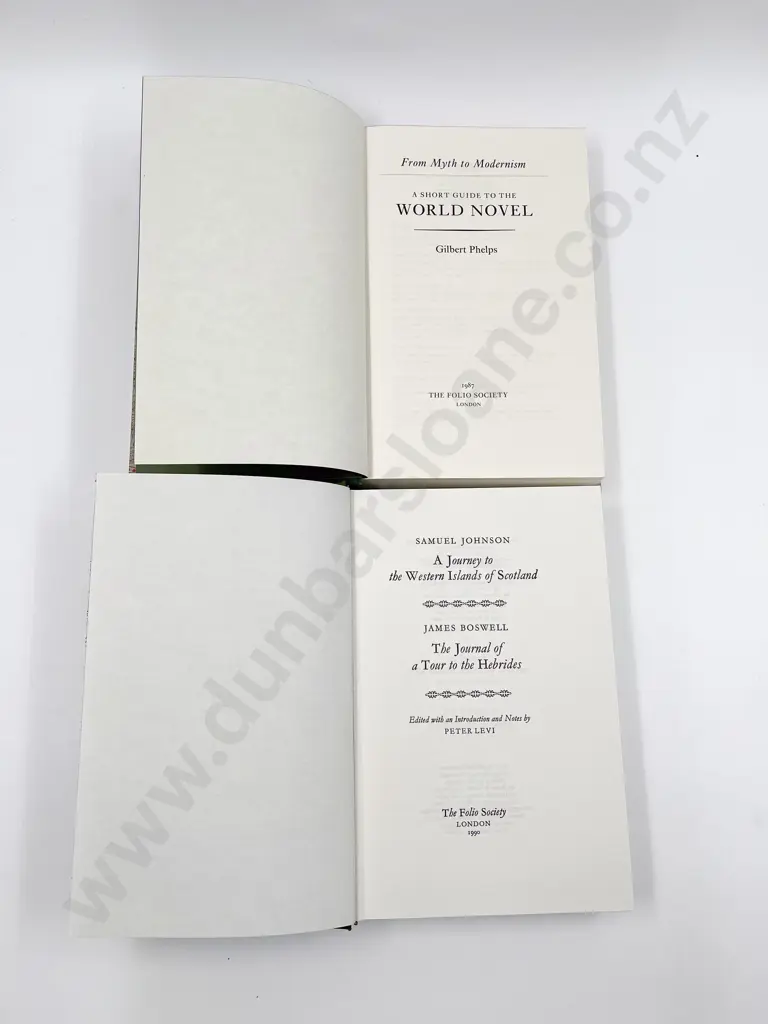 Two Folio Society Volumes Image 1++