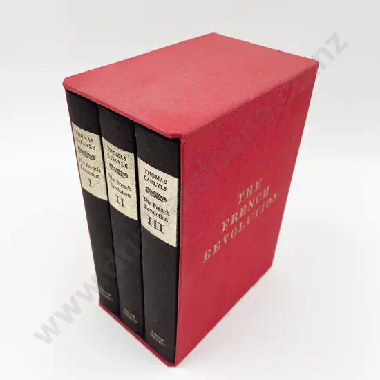 Folio Society "The French Revolution" - Thomas Carlyle (Three Volume Boxed Set)