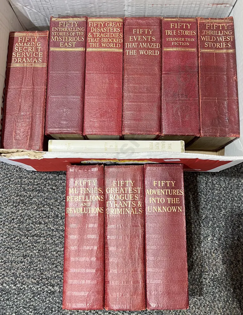 Nine Volumes - Each 50 Greats Events & People Image 1++