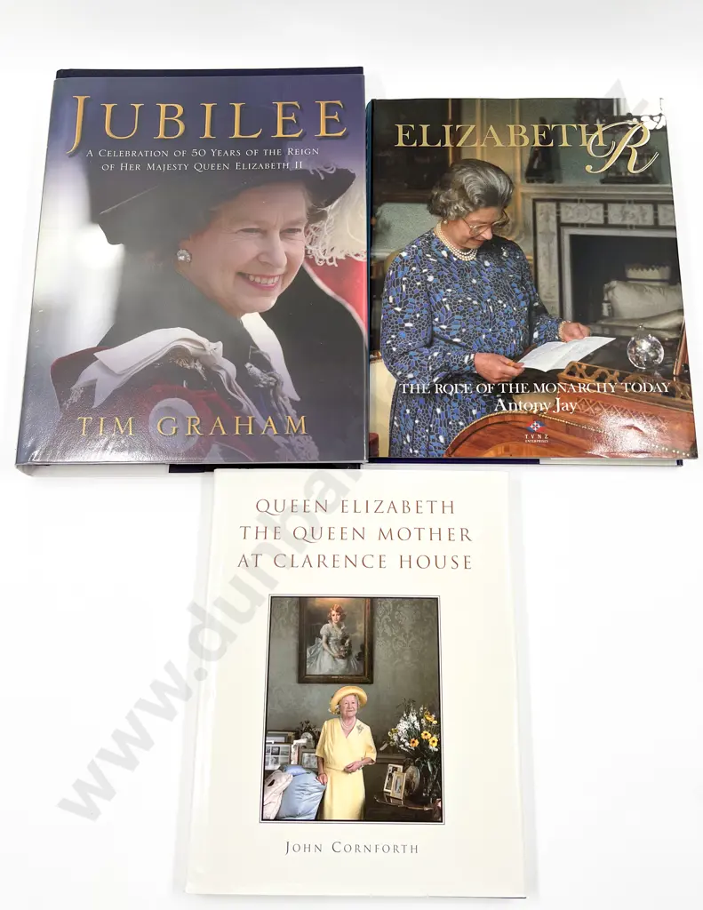 Three Assorted Queen Elizabeth Reference Volumes Image 1++