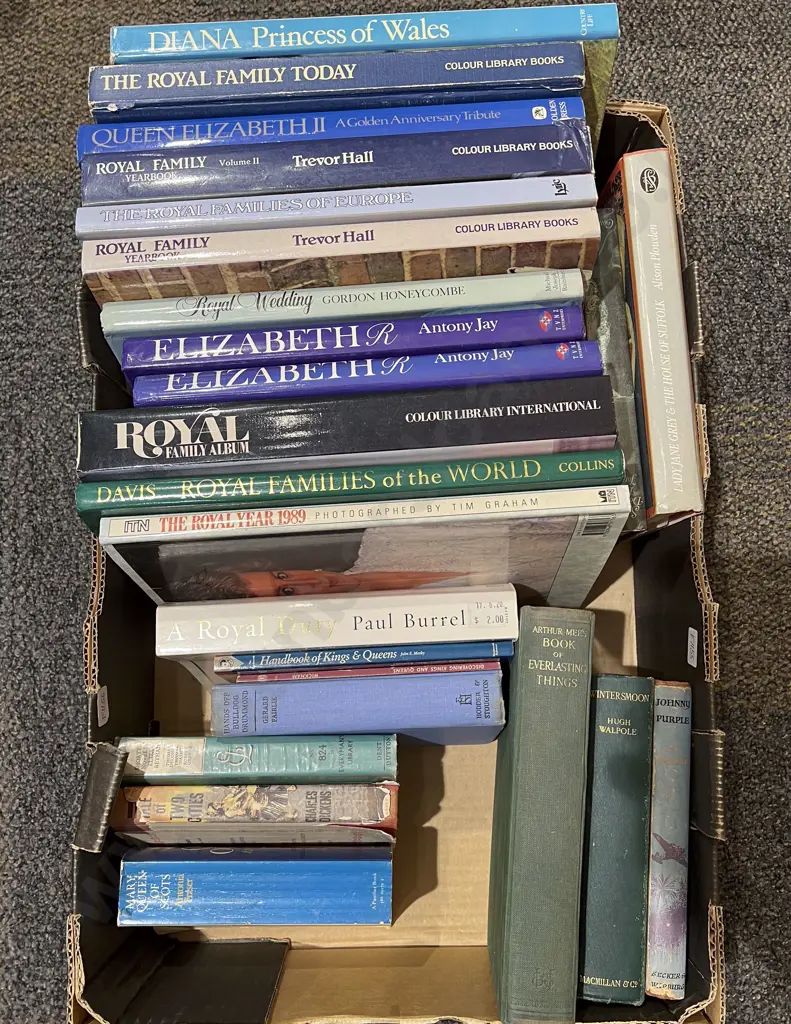Box Quantity of Mostly Assorted Royalty Reference Image 1++