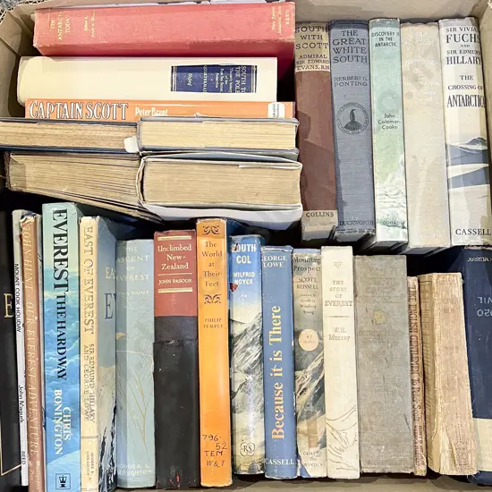 Box Quantity of Everest & Exploration Related Books