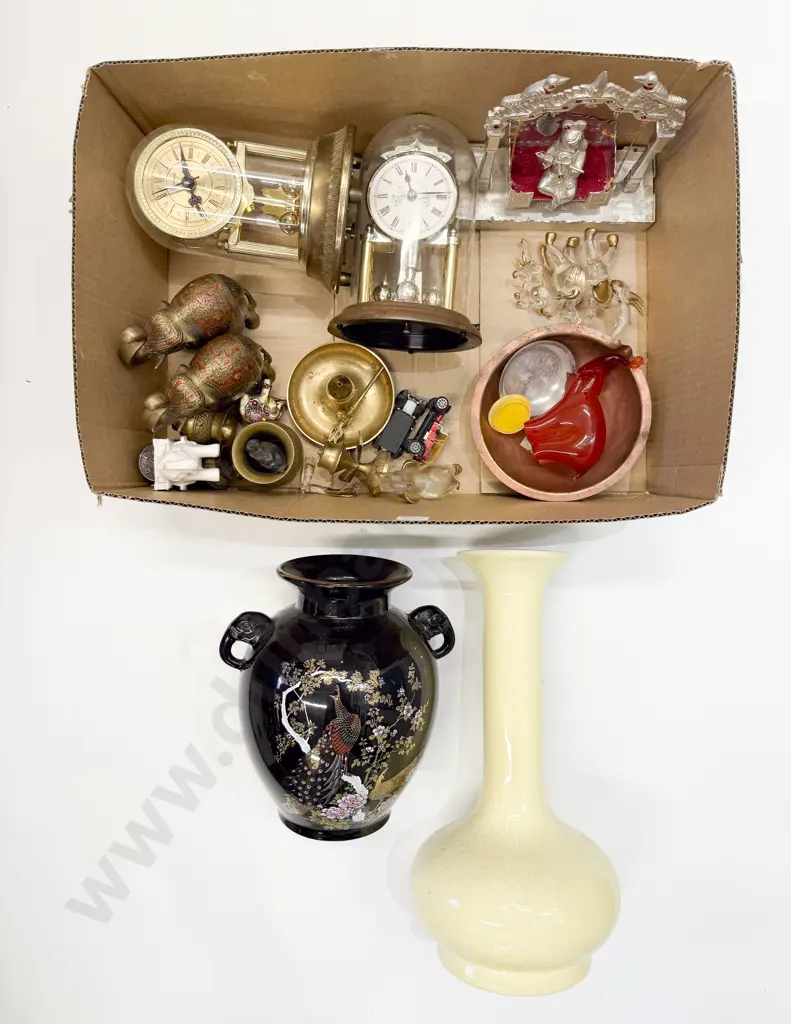 Box of Assorted incl Quantity of Elephant Ornaments Image 1++