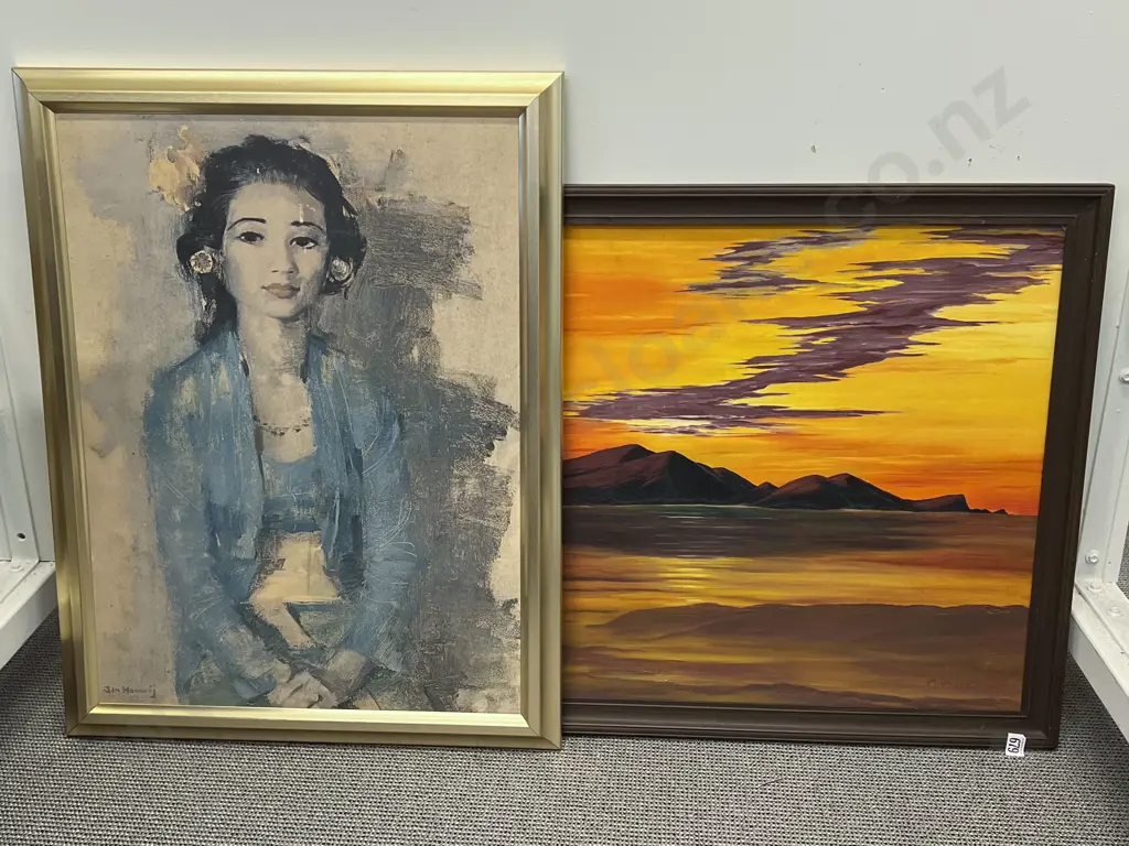 Five Assorted Framed Artworks Image 1++