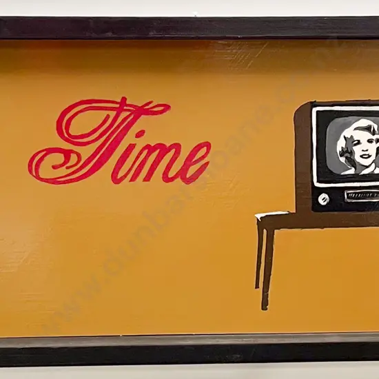 Anmea Winterburn - "Quality Time With Mum" - Enamel on Board