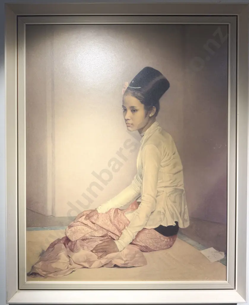 Sir Gerald Festus Kelly - "Saw Ohn Nyun" - Print Image 1++