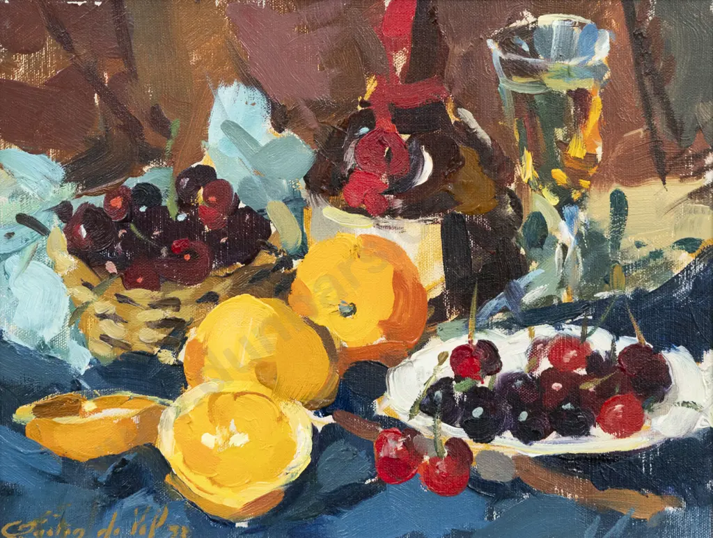 Gaston de Vel - Oranges and Cherries Image 1++