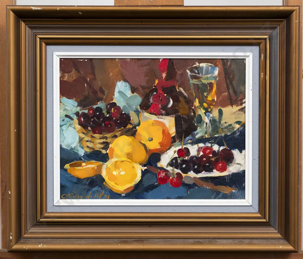Gaston de Vel - Oranges and Cherries Image 1++