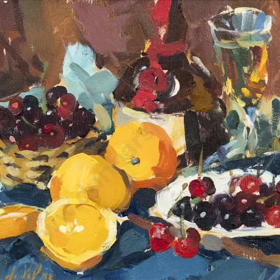 Gaston de Vel - Oranges and Cherries