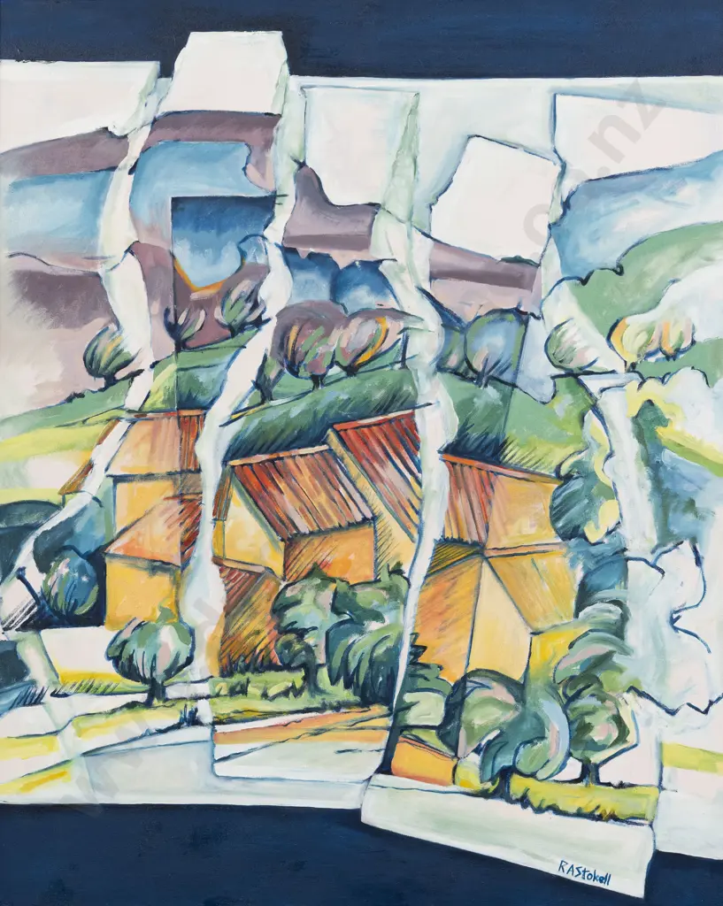 Rosemary Stokell - Fragment of France | Blue No 1 Image 1++