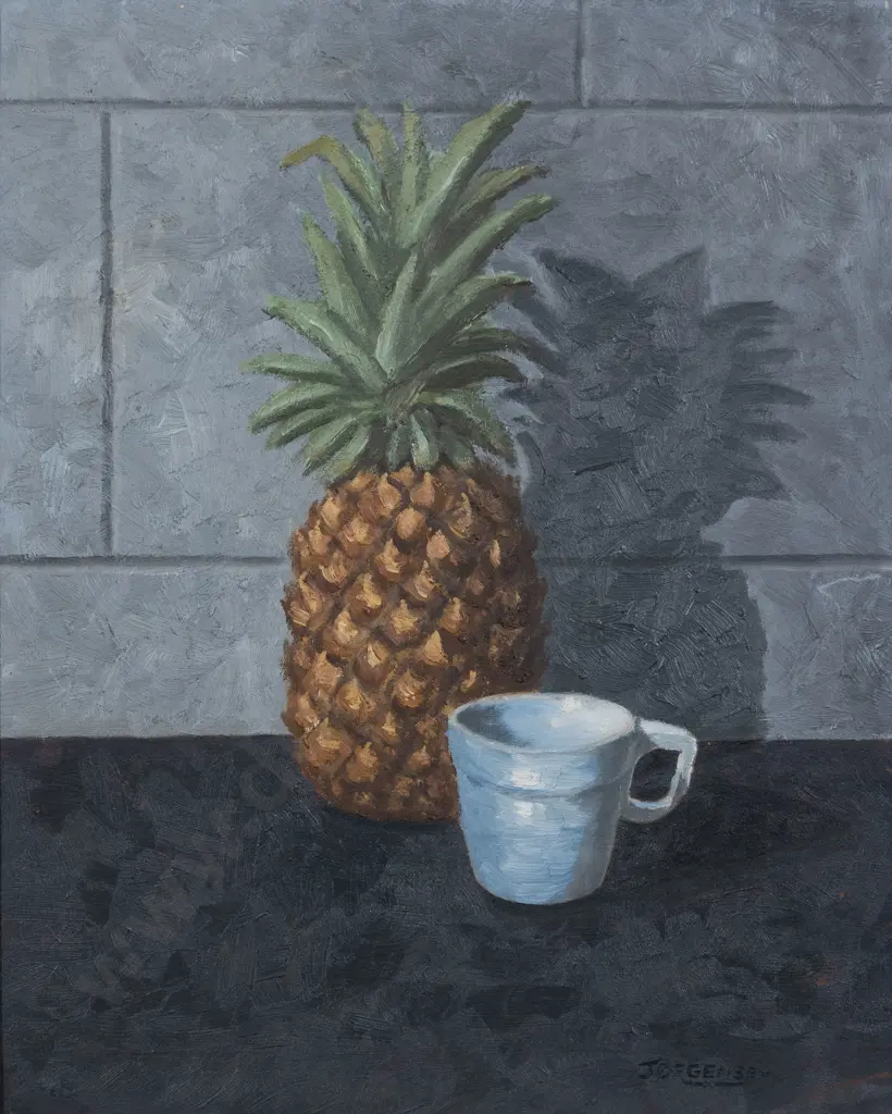 Ronald Jorgensen - Still Life with Pineapple Image 1++