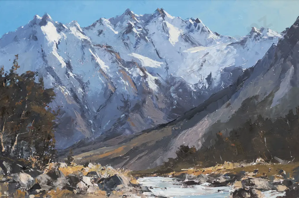 William Francis Moore - White River - Upper Waimakariri Image 1++