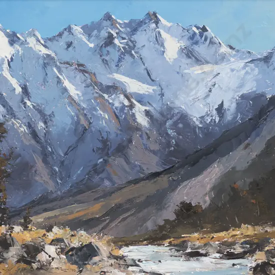 William Francis Moore - White River - Upper Waimakariri