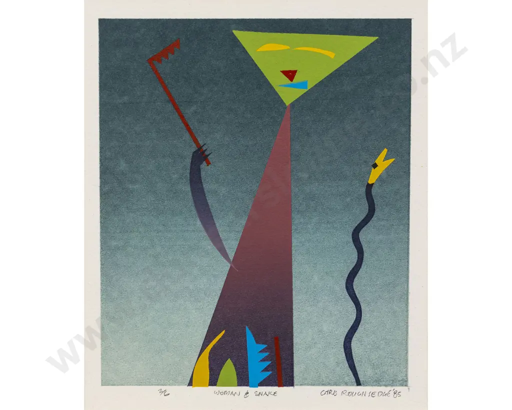 Chris Sedue - Woman & Snake Image 1++