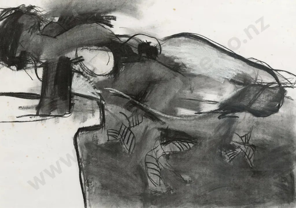 Steven Hemmens - Reclining Figure and Vase Image 1++