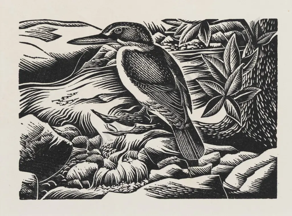 E Mervyn Taylor - Kingfisher Image 1++