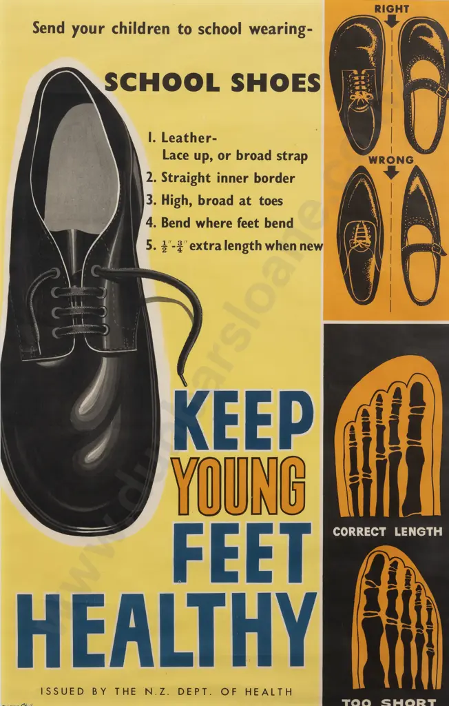 Pair Vintage NZ Department of Health Advertisements Image 1++