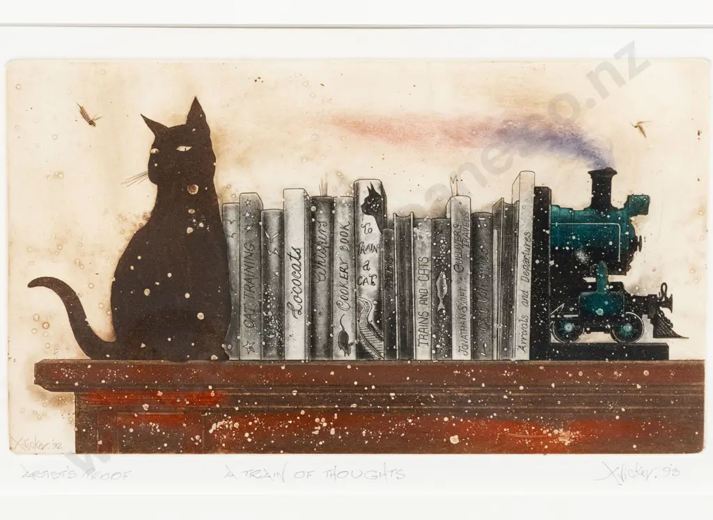 Gary Tricker - A Train of Thoughts Image 1++