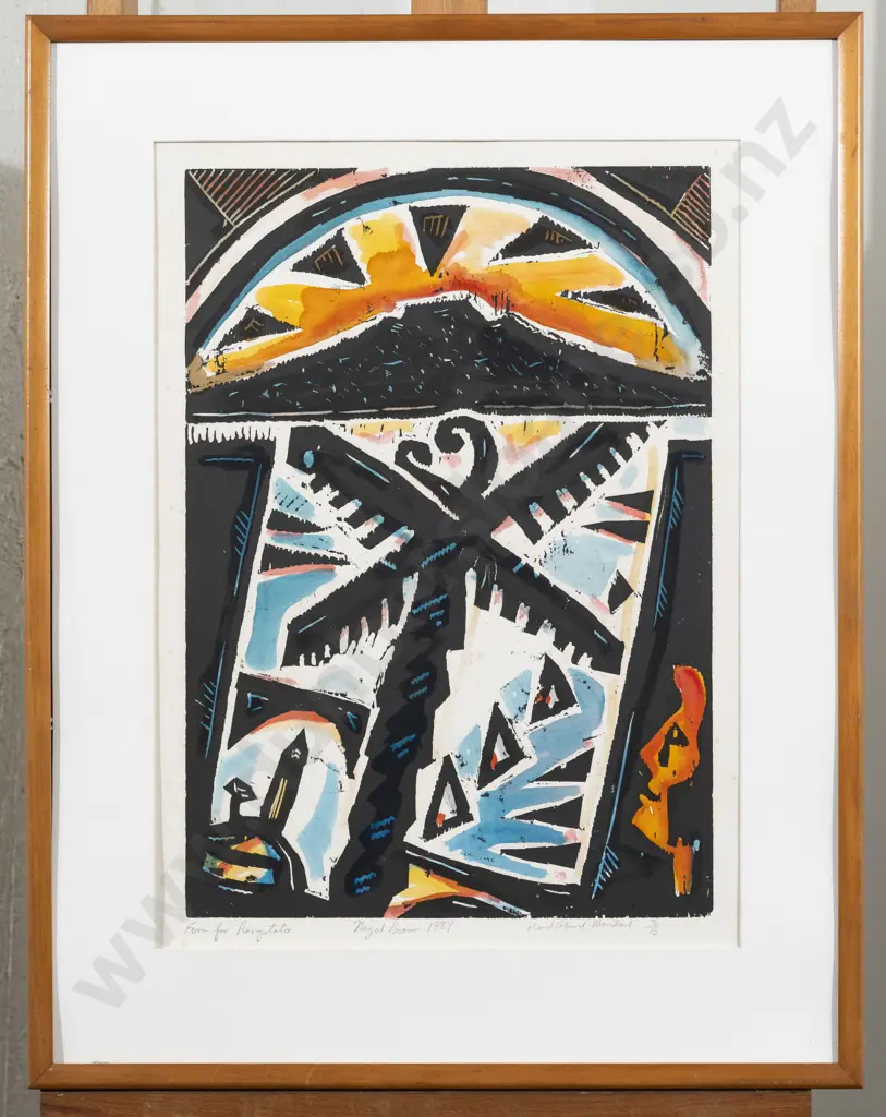 Nigel Brown - Fern for Rangitoto Image 1++