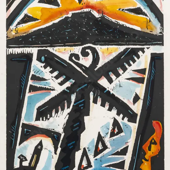 Nigel Brown - Fern for Rangitoto