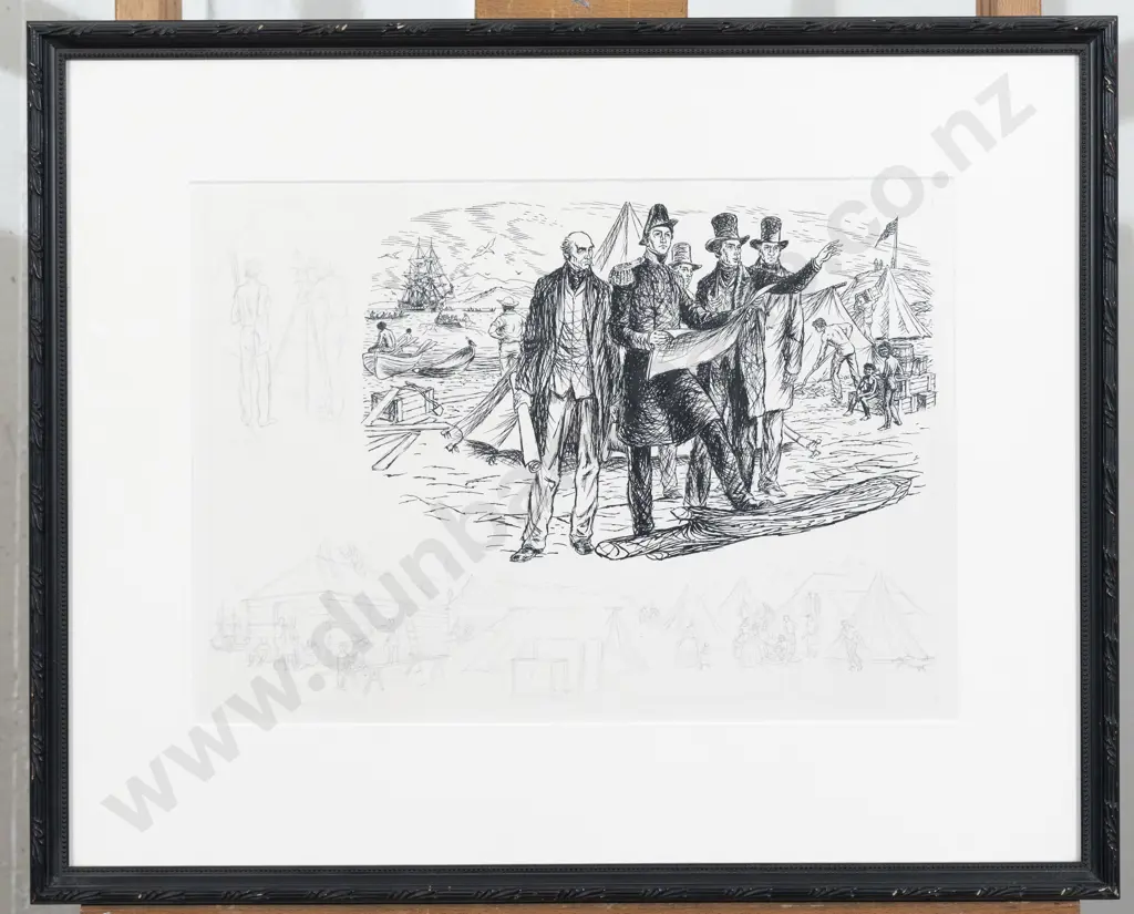 Russell Clark - Surveying the Settlement of Canterbury and Early Construction Image 1++