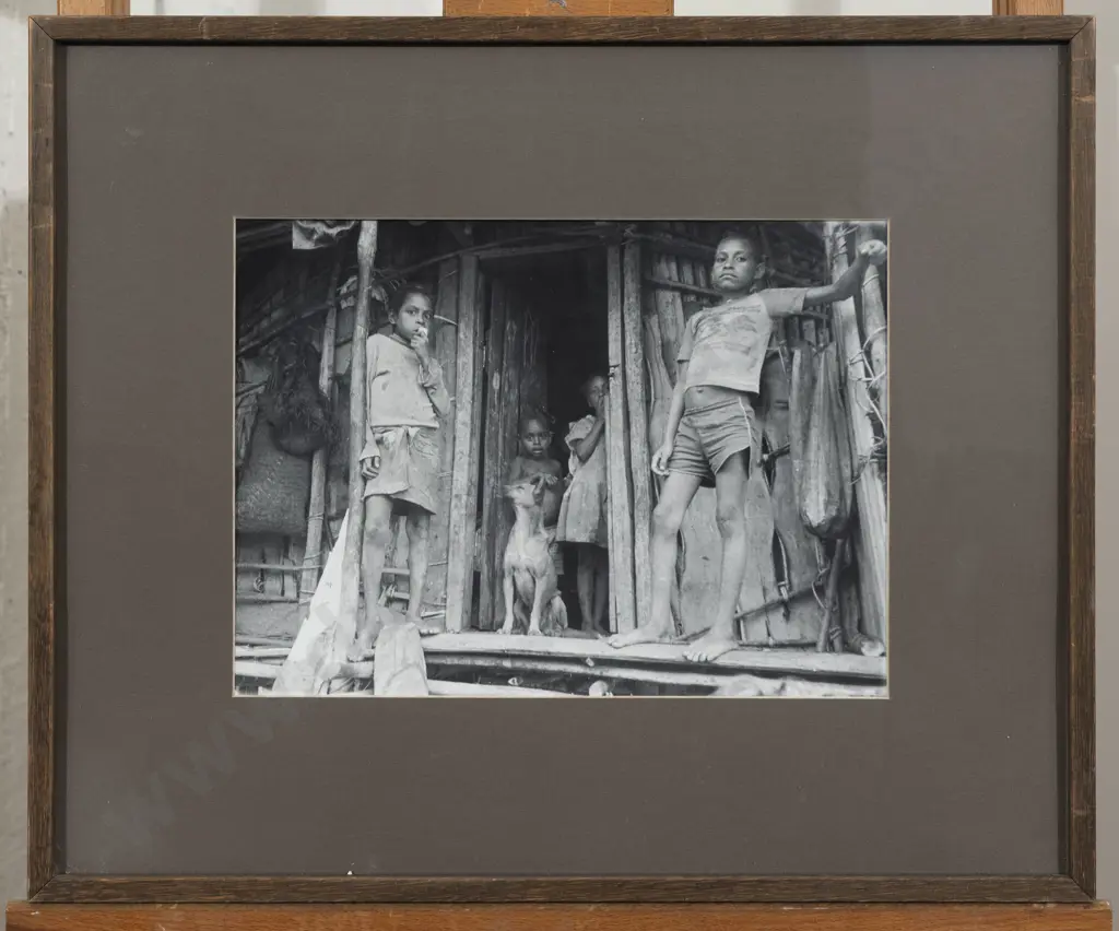 Unknown Photographer - C1980s PNG Village Scene Image 1++