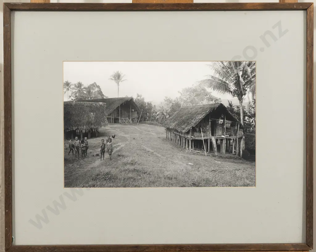 Unknown Photographer - C1980s PNG Village Scene Image 1++