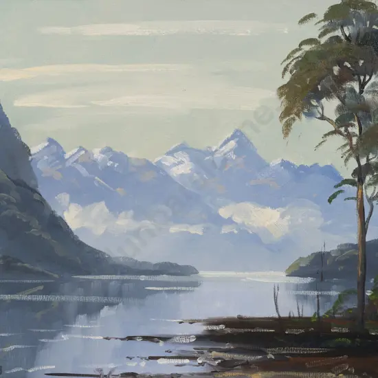 Peter Beadle - Early Morning - Lake Manapouri