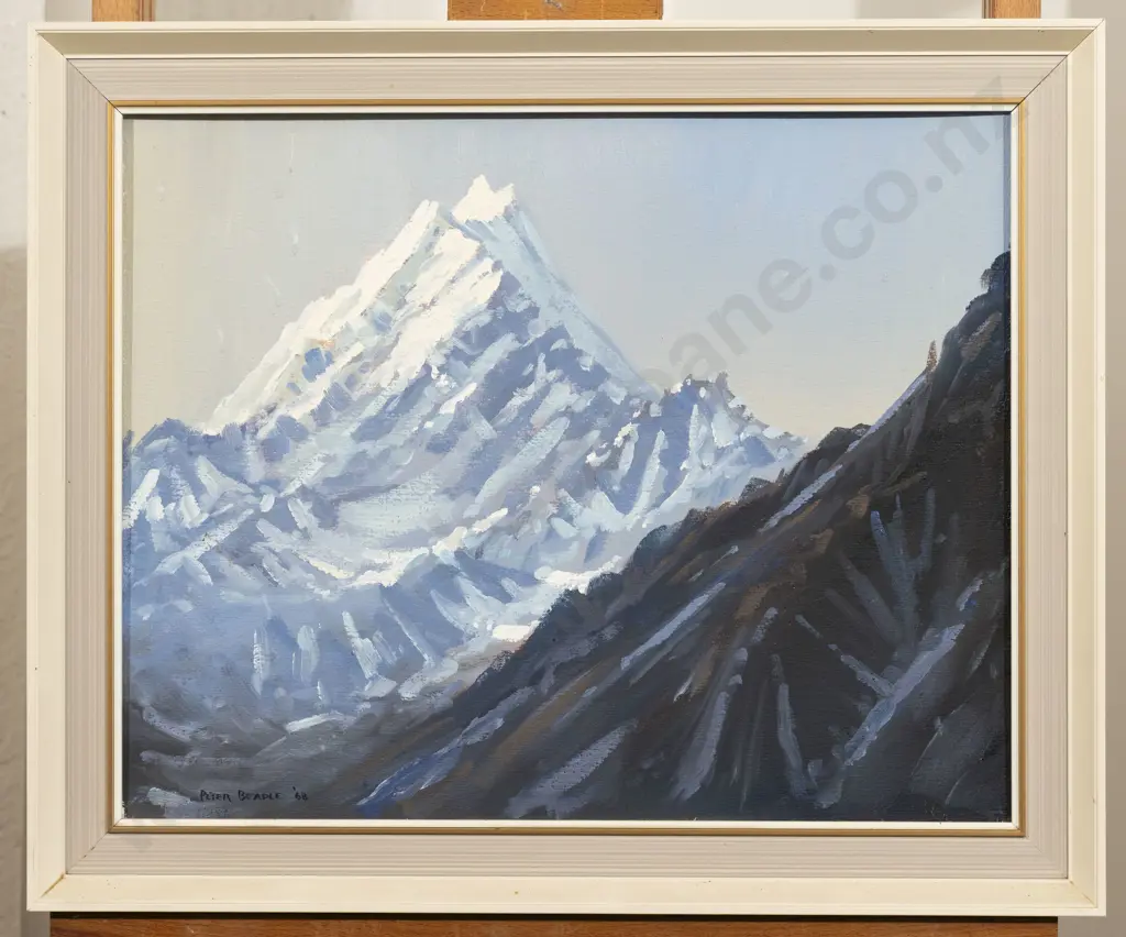 Peter Beadle - Evening Light - Mt Cook Image 1++