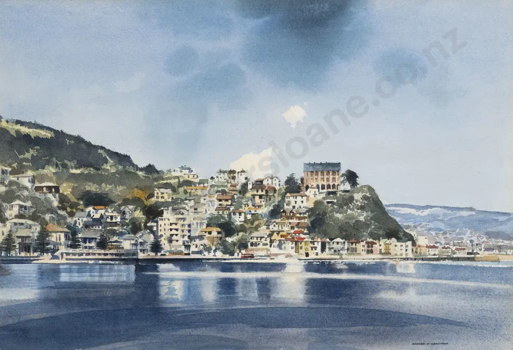 Rodger Harrison - Wellington Harbour Landscape Image 1++