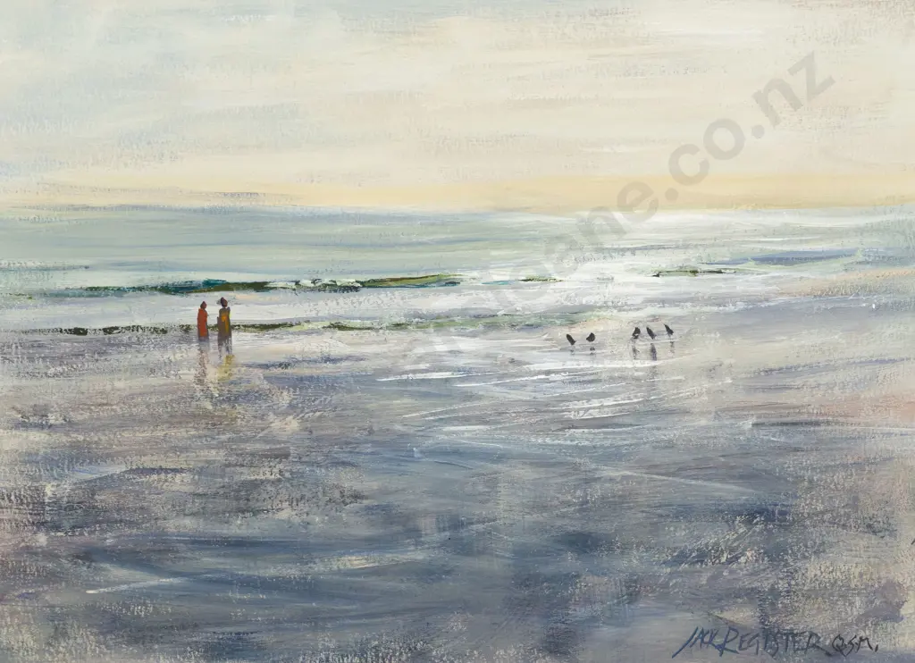 Jack Register - Sunset at the Beach Image 1++