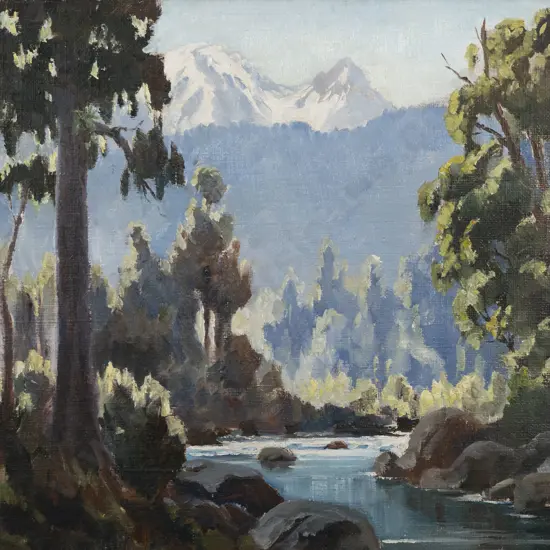 E B Lattey - Ruapehu - Ohakune