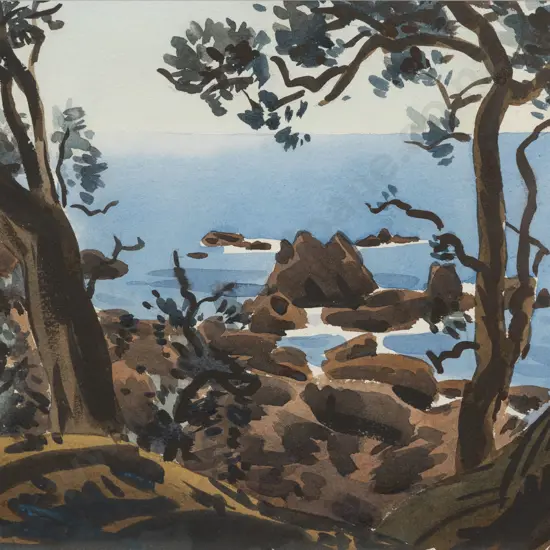 Robin Kay - Wellington Coastal Scene