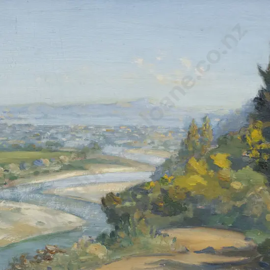 Mabel Still - Looking towards Wellington from Belmont