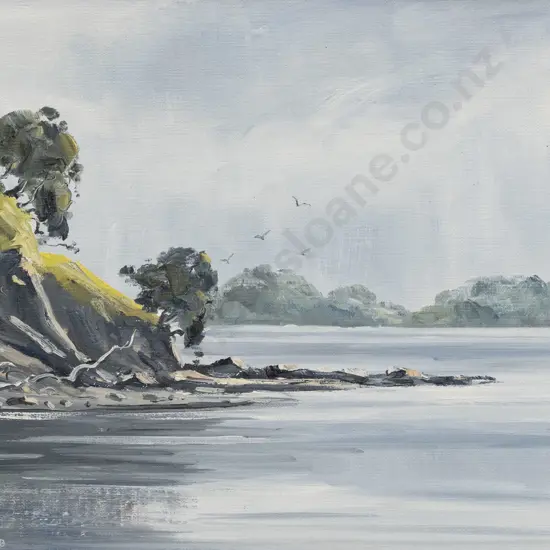 C B Lawrie - Misty Morning - Saddle Island