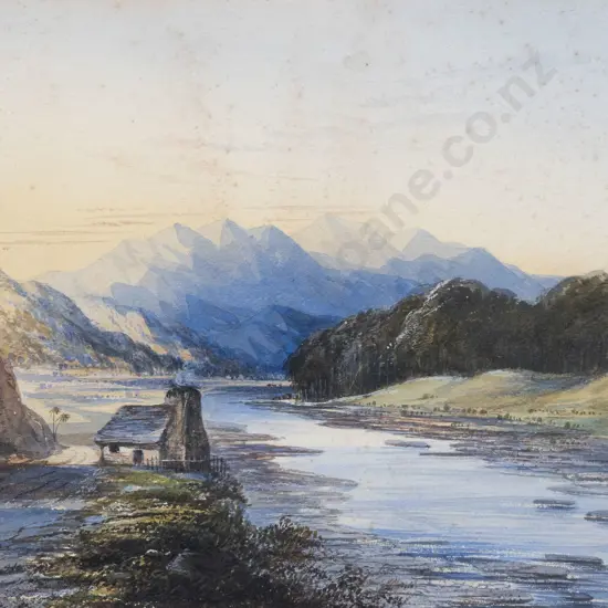 Unknown Artist - South Island Landscape