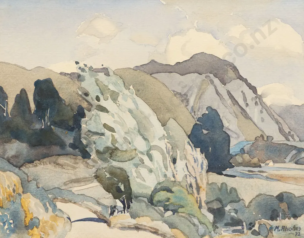 Margaret Rhodes - Windy Day - Takaka Image 1++